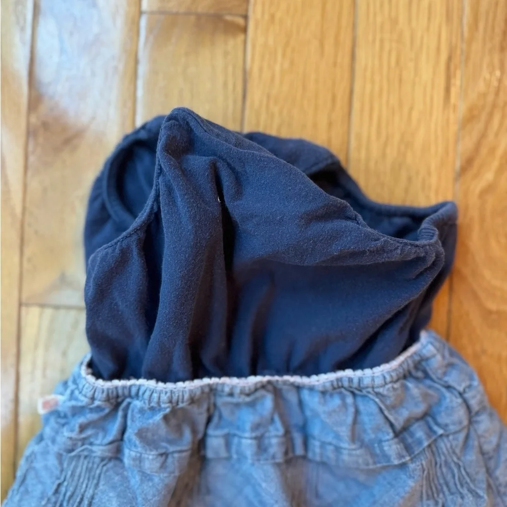 👶💙 Adorable Baby Denim Skirt – 9 Months 💙👶
